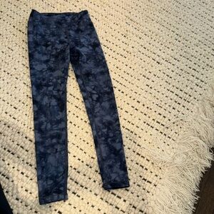 Athleta Girl High Rise Printed Chit Chat Tights